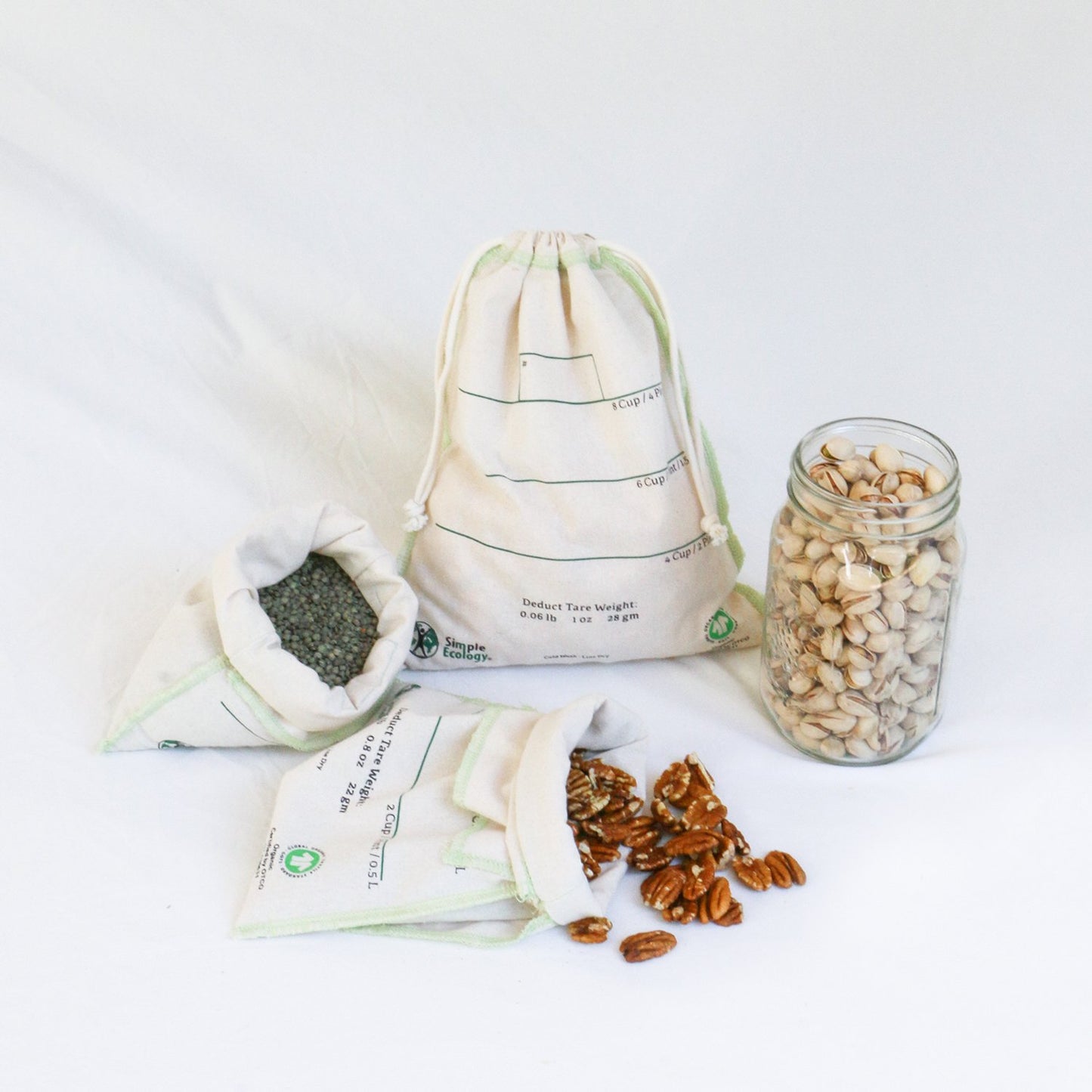 Organic Cotton Produce Bags