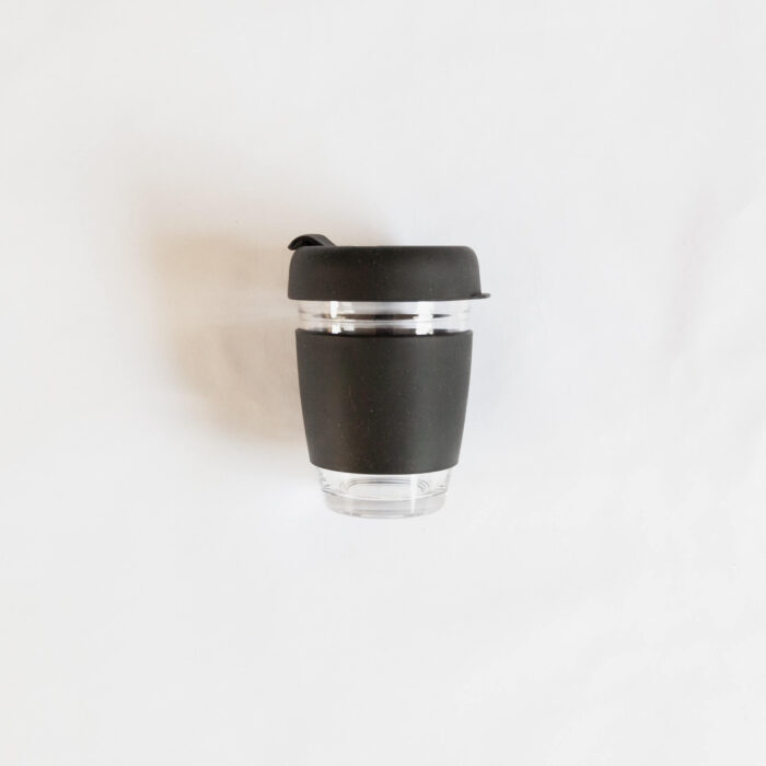 Glass Silicone Coffee Cup